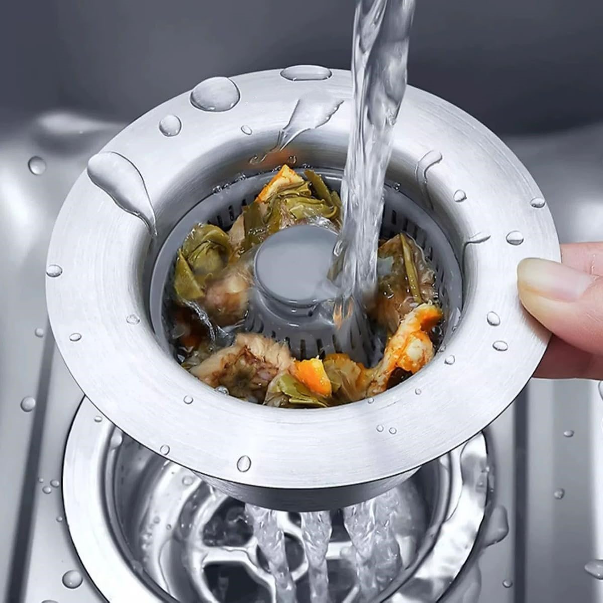 2024 New Upgraded Sink Bounce Core Drain Strainer