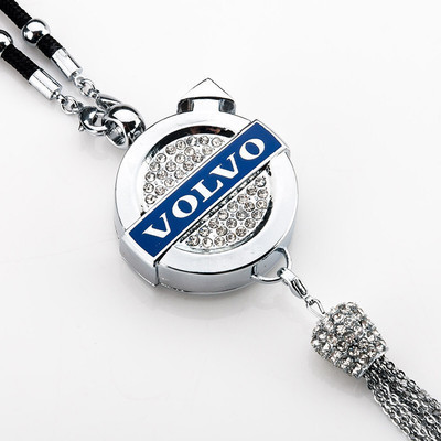 📣High-End Car Rearview Mirror Diamond-Encrusted Perfume Pendant