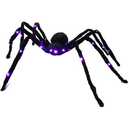 💥LAST DAY SALE 49% OFF-500CM Spider web Halloween Decorations Glowing Spider-PLAWLTD