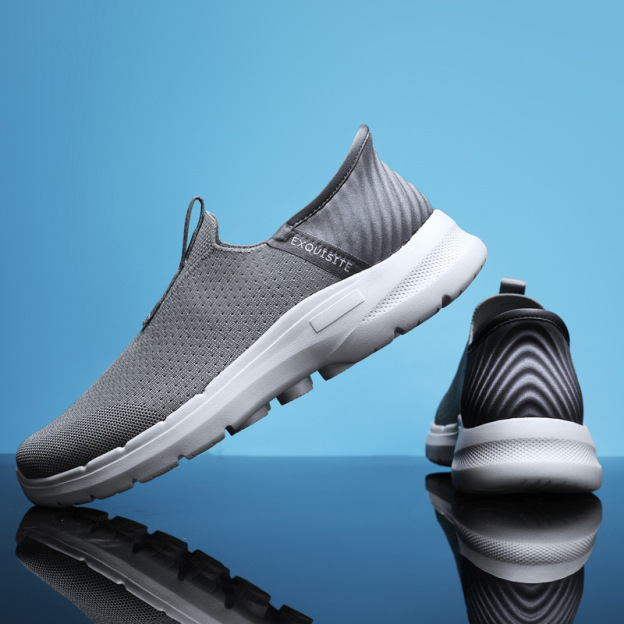 Men's Orthopedic Support Hiking Shoes for Plantar Fasciitis, Anti-Sprain Breathable Sneakers (Medical Certification)-PLAWLTD