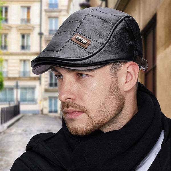🎁Christmas Hot Sale🎁 High Quality Trendy Leather Beret