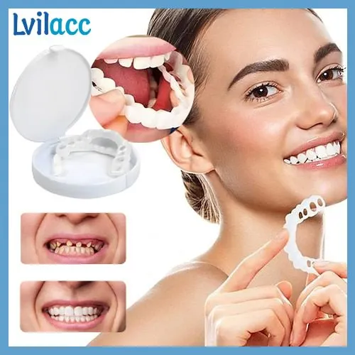 💝Last day discount-75%Off💝Latest👨‍⚕Adjustable Snap-On Dentures😁