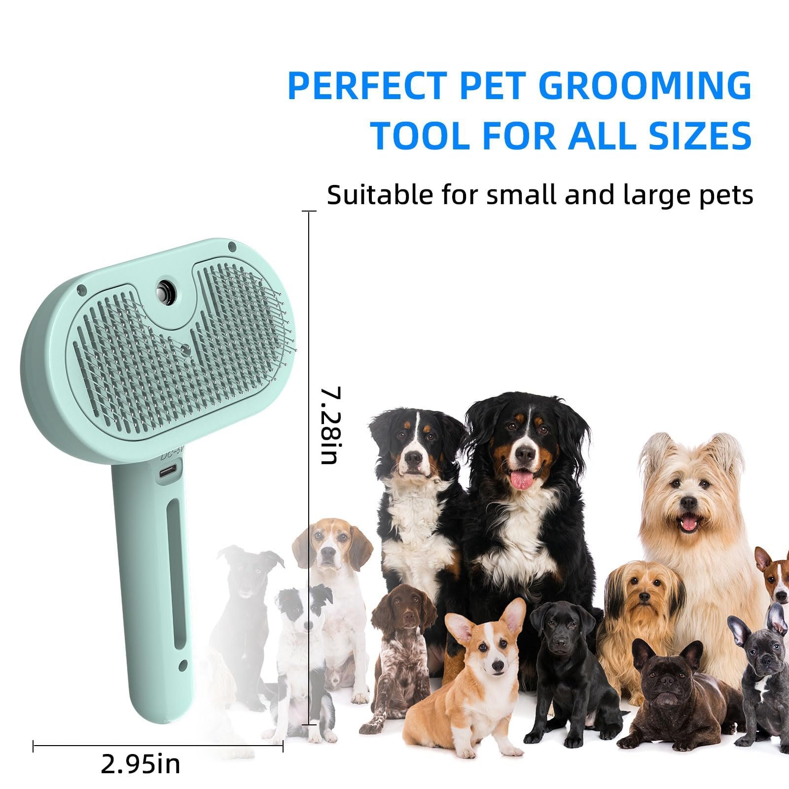 🔥Pet Spray Hair Removal Comb