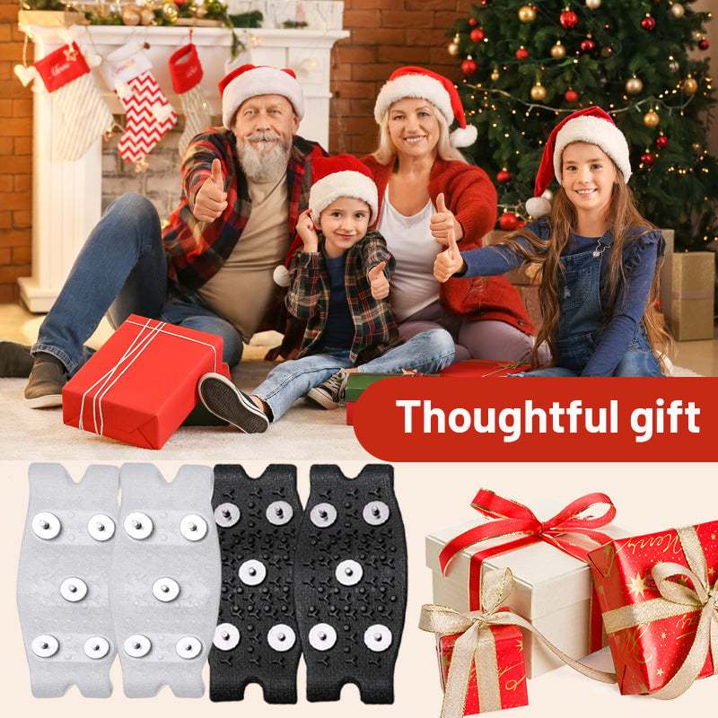 🎅CHRISTMAS HOT SALE 49% OFF -❄️ Manganese steel spikes anti-slip shoe covers & BUY MORE SAVE MORE
