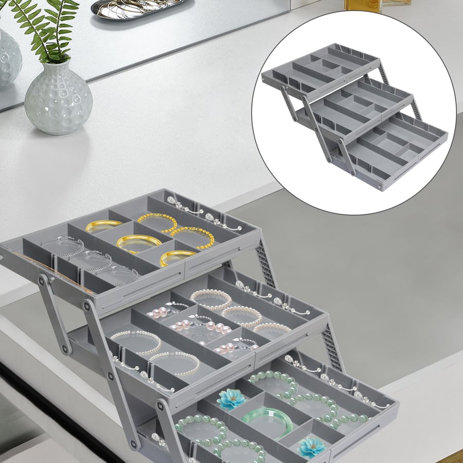 🔥Hot Sale 54% OFF👍Multi-Level Smart Drawer Organizer