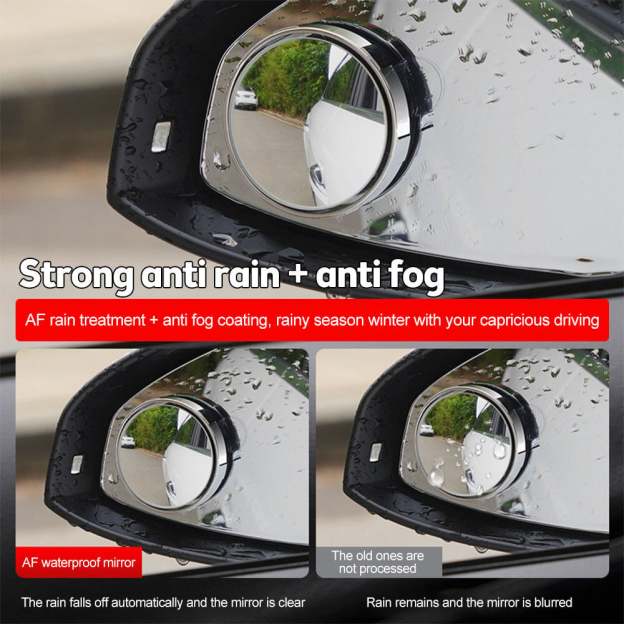 🚗Suction Cup Car Convex Blind Spot Mirror (1 Set / 2 Pcs)