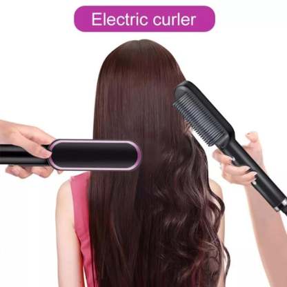 🎁Hot sale 🎁-New Hair Straightener Brush-PLAWLTD