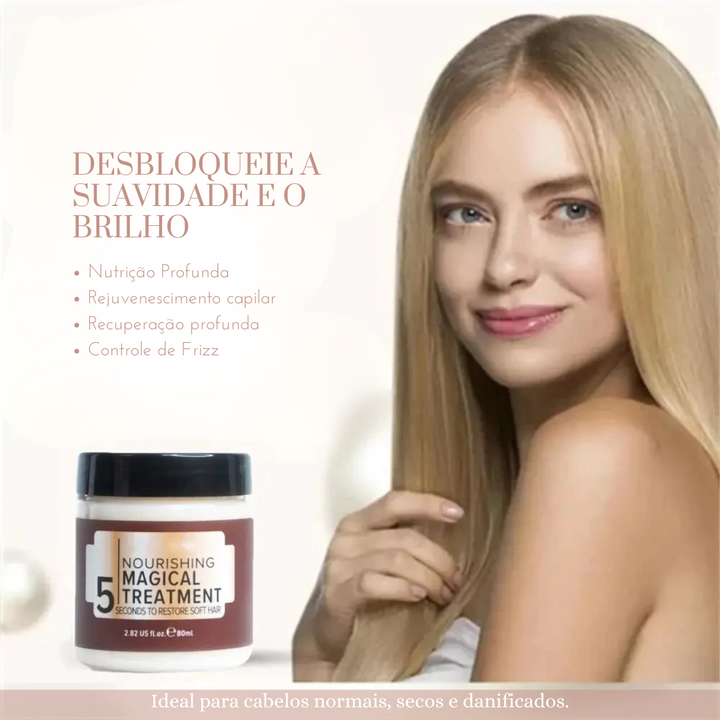 🎁Hot Sale--5 MAGICAL Hair Reconstruction Mask (New Formula)