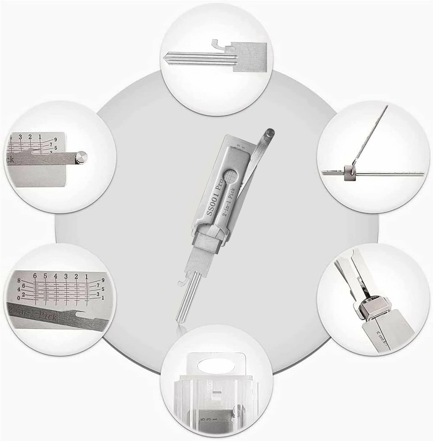 🔥This week special sales - 49% OFF🔥Stainless Steel Key Decoder-PLAWLTD
