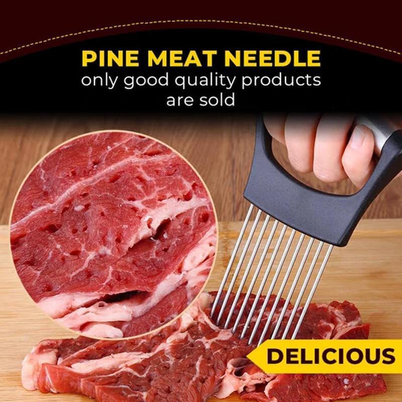 🔥BIG SALE - 49% OFF🔥 Stainless Steel Onion Slice Holder-PLAWLTD