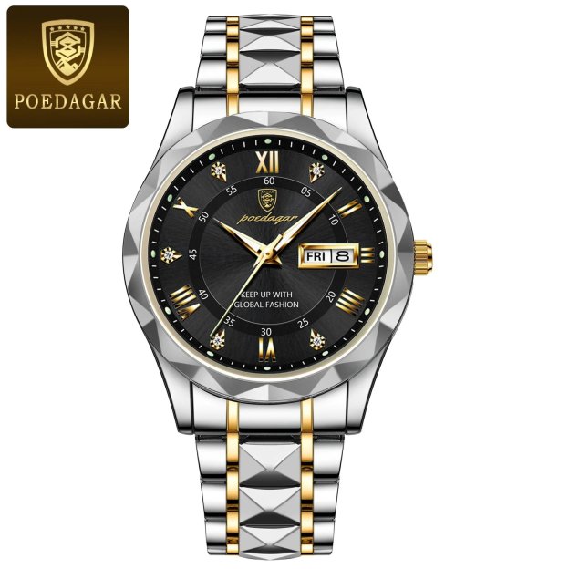 🎁2024 New Year Hot Sale🎁Waterproof Top Brand Luxury Man Wristwatch With Luminous