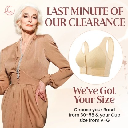 Moona Bra - 2025 Front Closure Breathable Bra for Seniors