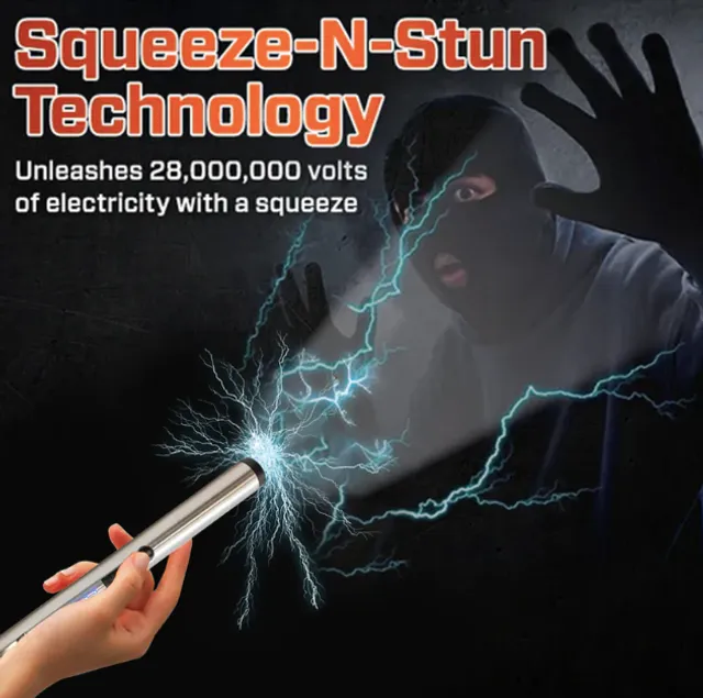 HOT SALE ⚡ SUPTRUCK DefenPro 32,000,000 Stun Pen