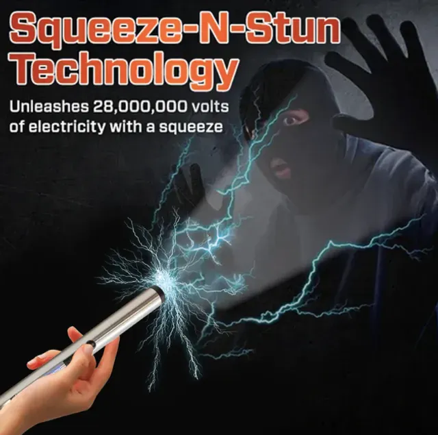 HOT SALE ⚡ SUPTRUCK DefenPro 32,000,000 Stun Pen