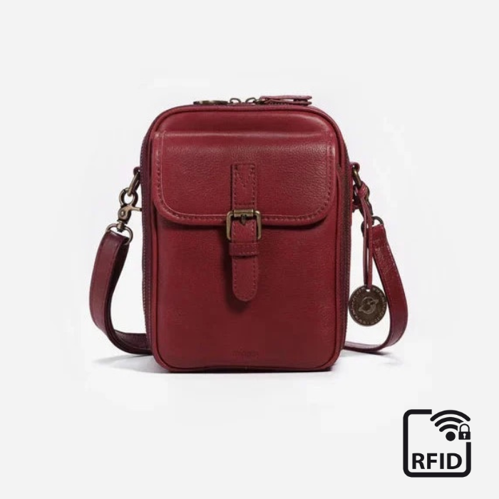 Rose | Crossbody Leather Bag-PLAWLTD