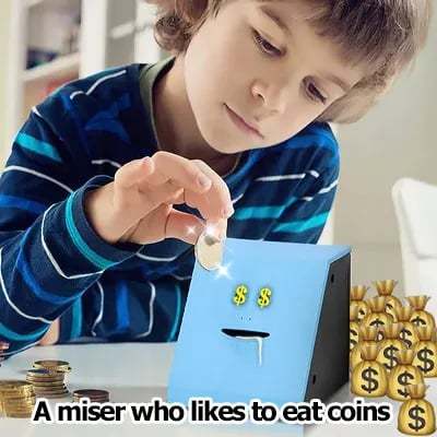 🔥2024 HOT SALE 49% OFF - Coin Eating Face Bank🔥