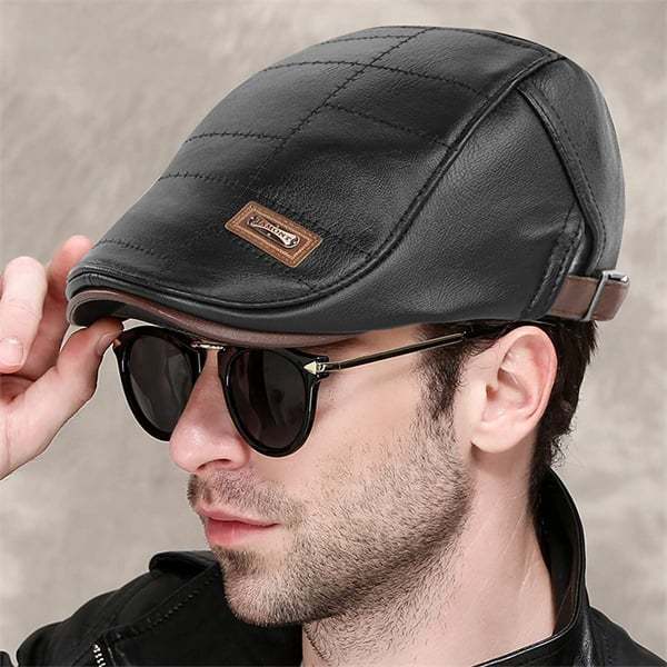 🎁Christmas Hot Sale🎁 High Quality Trendy Leather Beret