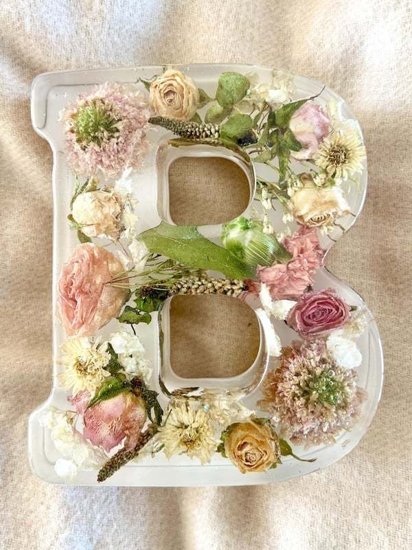 🎁Special commemoration -💟Limited Handmade 100pcs🌸Flowers Resin Night Light-PLAWLTD