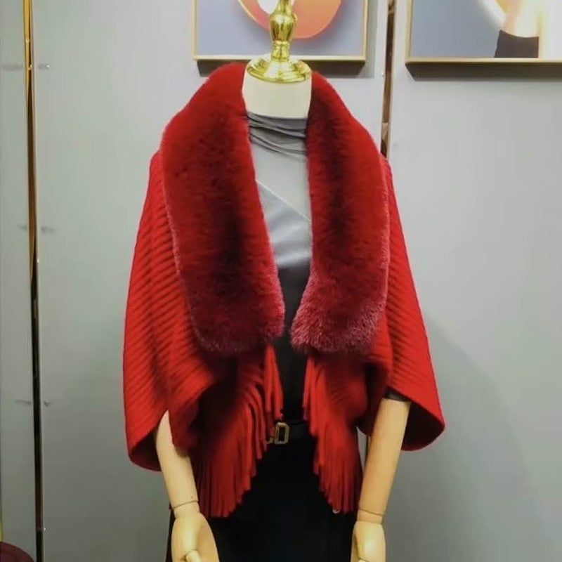 (💗Special Offer - 49% Off) Knitting Thick Women's Loose Shawl 💥Buy 2 Free Shipping&Save Extra 10% OFF💥-PLAWLTD