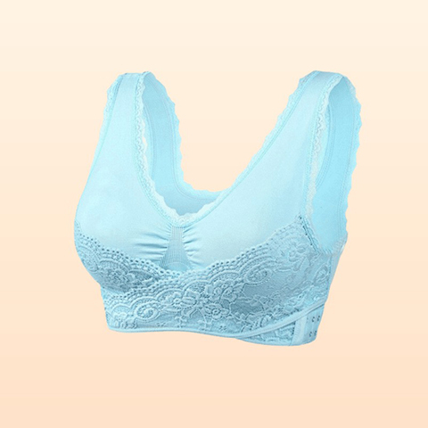 Buckle Bra – Comfy Corset Bra Front Cross Side Buckle Lace Bras