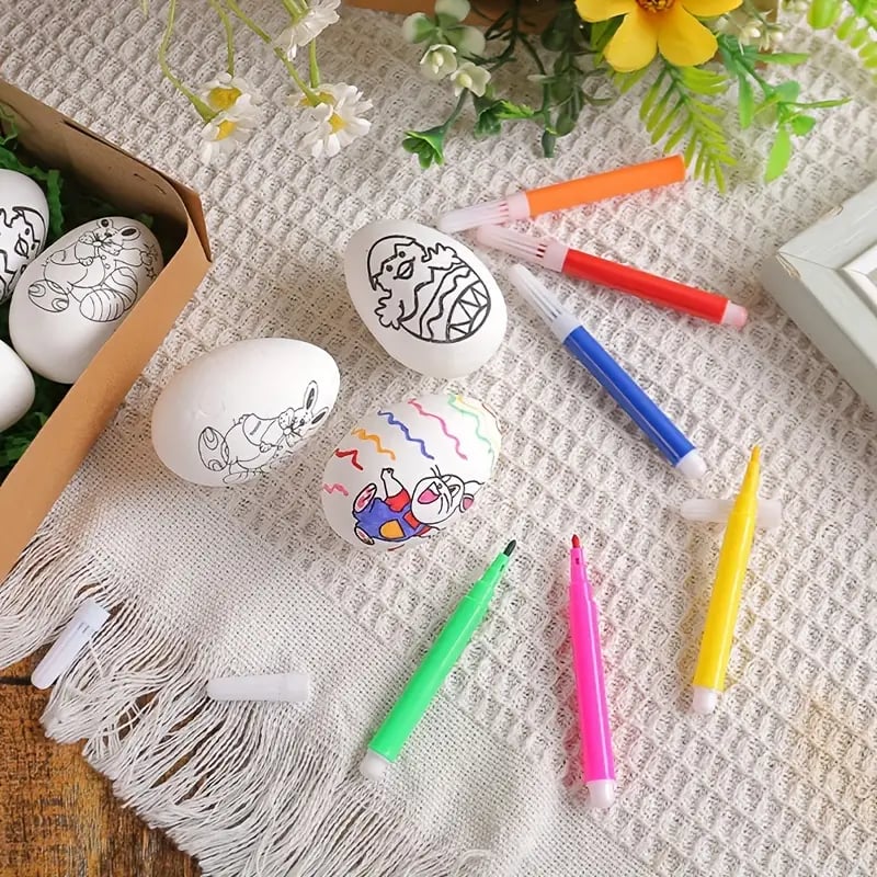 DIY hand-painted Easter eggs🥚-PLAWLTD