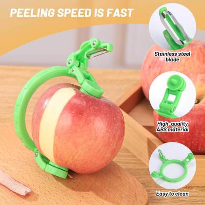 🔥2025 New🍎FoldiPeel - Fruit Rotating Quick Peeler