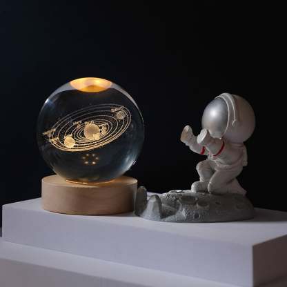 🔥3D Planet Crystal Ball