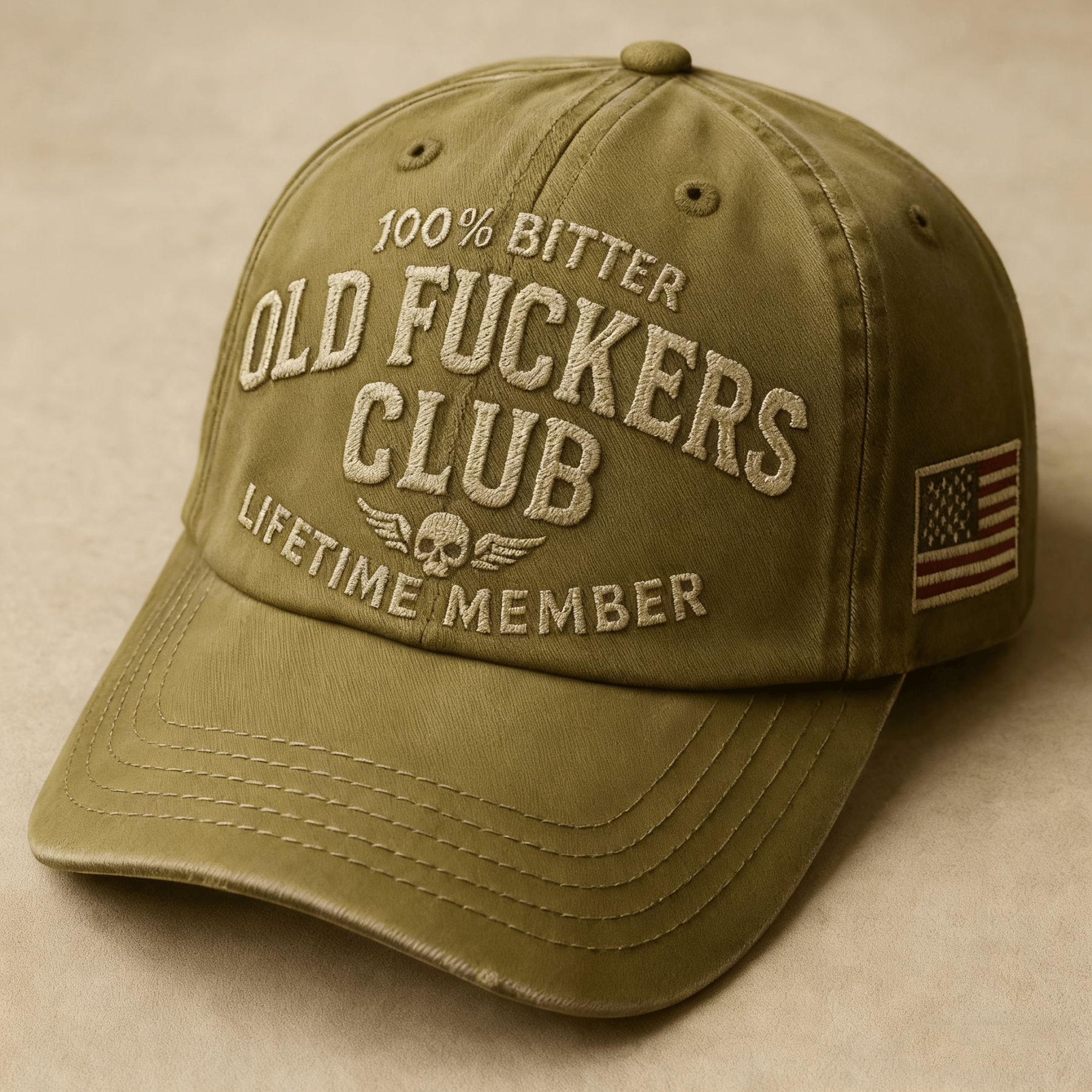 🔥 Hot Sale 49% OFF - Old F*ckers Club - Vintage Baseball Cap