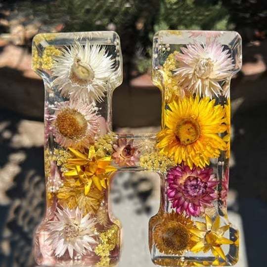 🎁Special commemoration -💟Limited Handmade 100pcs🌸Flowers Resin Night Light-PLAWLTD