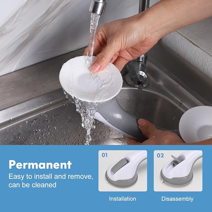 🔥Heavy Duty Shower Handle Removable Shower Handrails for Seniors and Elderly🔥