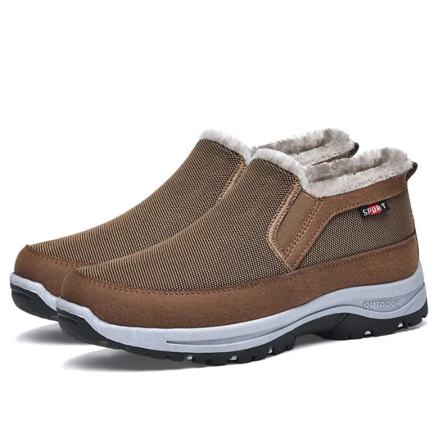 Men's Arch Support Breathable Orthopedic Loafers Lightweight Non-Slip Walking Shoes (Medical Certification)-PLAWLTD
