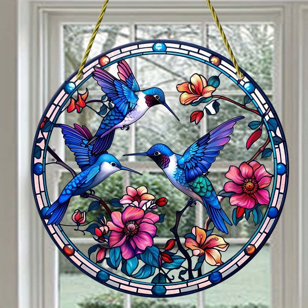 🌺 Hummingbird Suncatcher (6 inches)-PLAWLTD