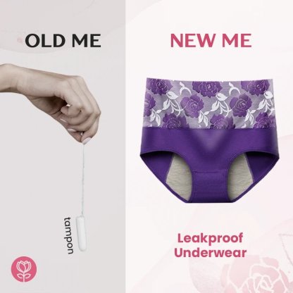 BloomyFit - High Waist Leakproof & Comfortable Panties-PLAWLTD