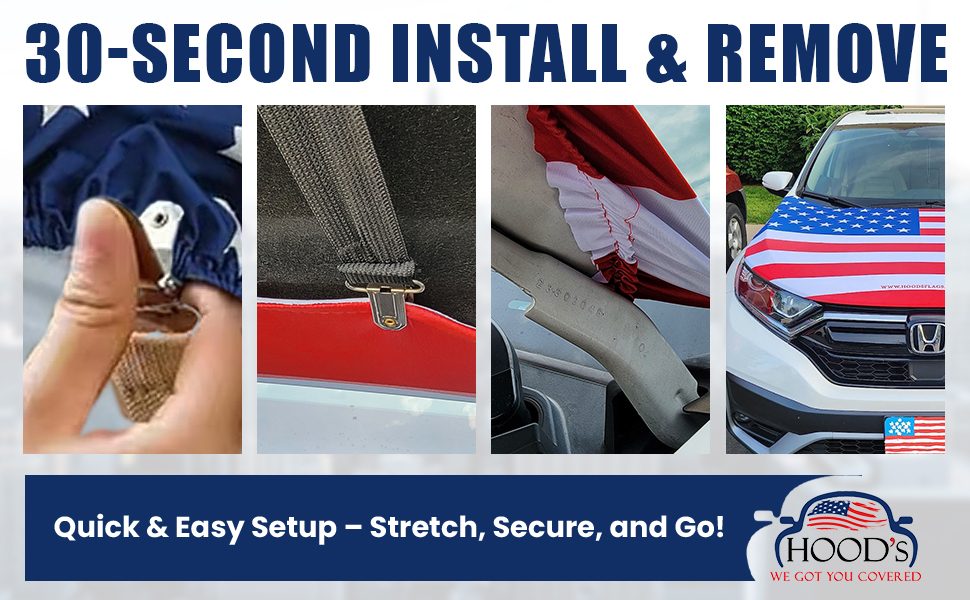 30-Second Install & Remove