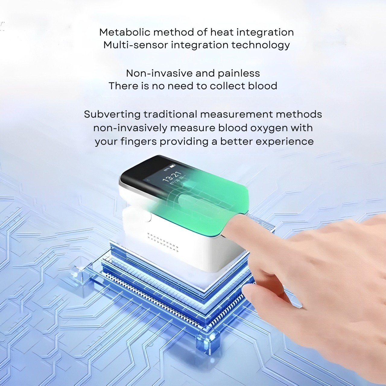Advanced Non-Invasive Health Monitor-99.9% Accuracy + Exclusive Gift ✅GMP Approved