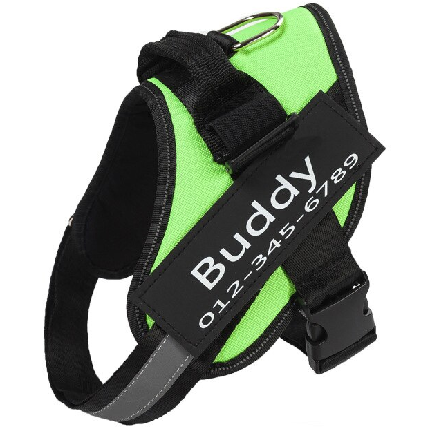 🔥Hot Sale🔥The Personalized NO PULL Harness (Can customize pet's name and your contact information)