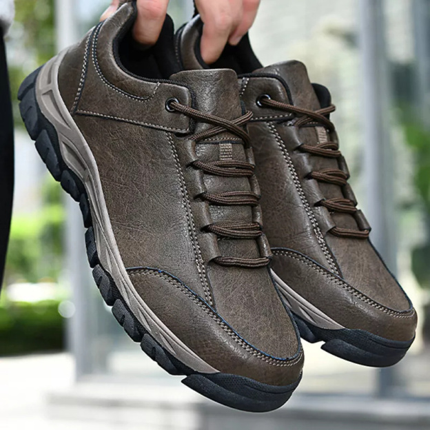 Men’s Leather Shoes, Comfortable Orthopedic, Height-Increasing, Waterproof, Lightweight