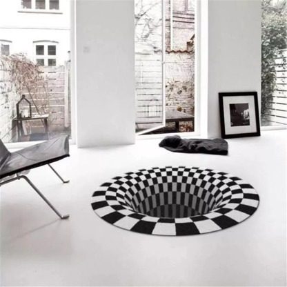 50% OFF - VORTEX ILLUSION RUG