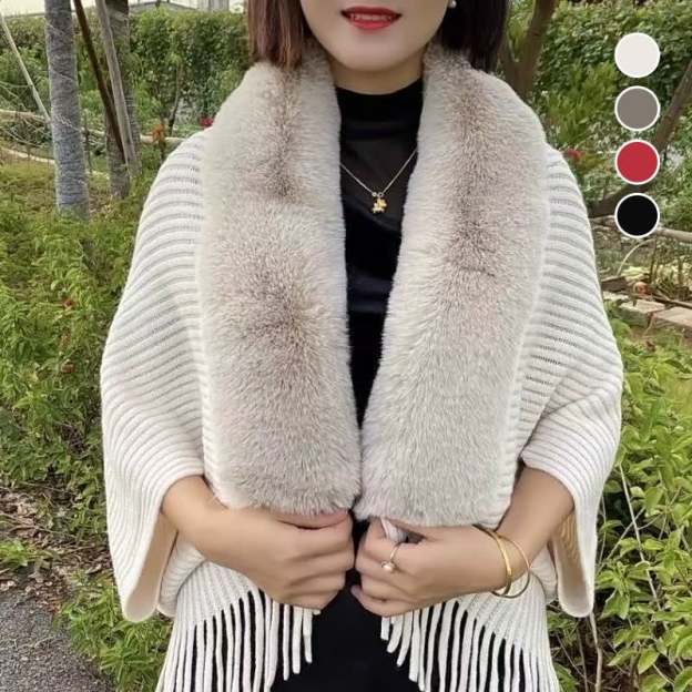 (💗Special Offer - 49% Off) Knitting Thick Women's Loose Shawl 💥Buy 2 Free Shipping&Save Extra 10% OFF💥-PLAWLTD