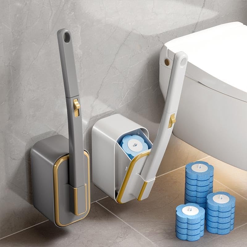 ✨Wall-Mounted Innovative Toilet Brush Set 🚽-PLAWLTD