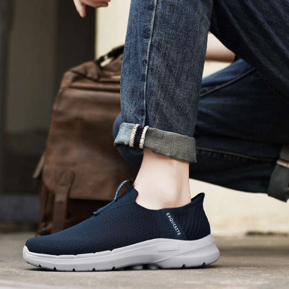 Men's Comfortable Waterproof Slip-On Casual Shoes Orthopedic Shoes