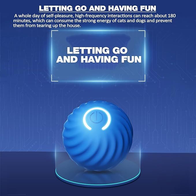 Automatic smart teasing dog ball that can't be bitten🐶