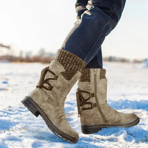 PREMIUM Waterproof Mid Calf Zipper Boots
