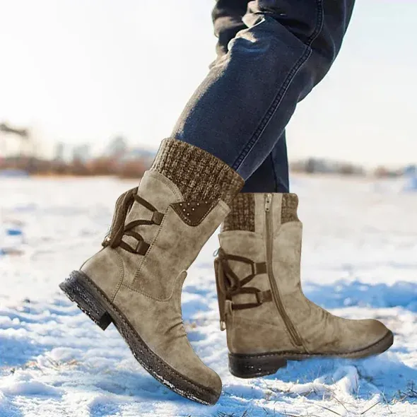 PREMIUM Waterproof Mid Calf Zipper Boots