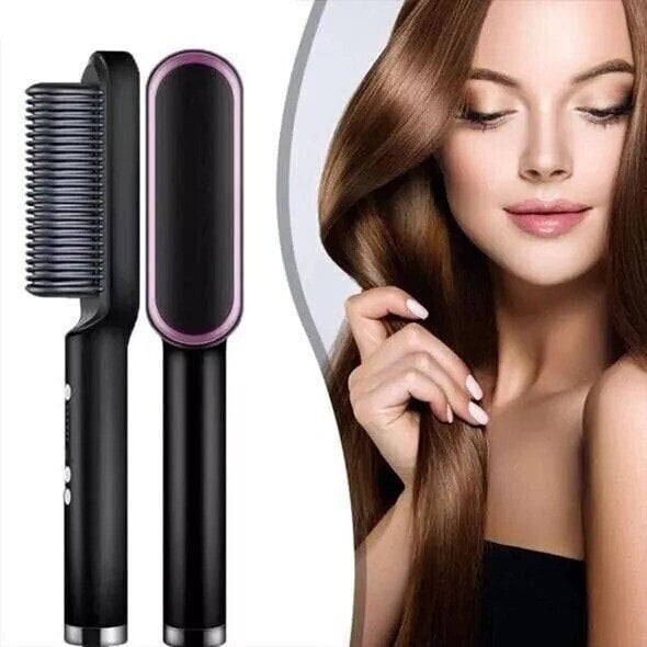 👩‍🦰Negative Ion Hair Straightener Styling Comb