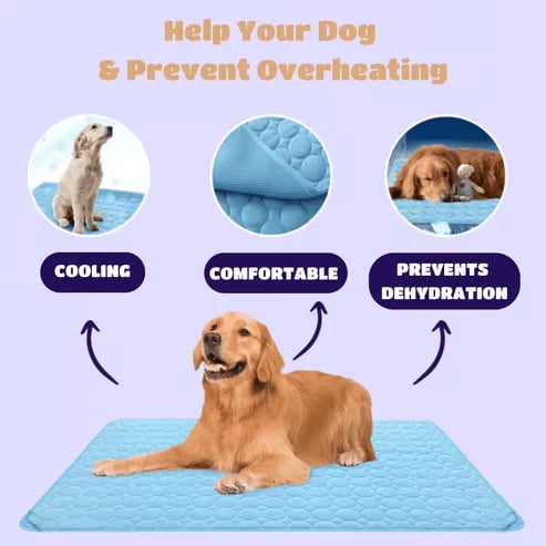 🐕SUMMER HOT SALE-Dog Cooling Mat (4x more effective)