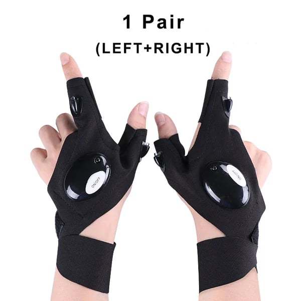🎄Christmas Sale 49% OFF-LED Flashlight Waterproof Gloves