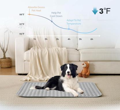 🐕SUMMER HOT SALE-Dog Cooling Mat (4x more effective)