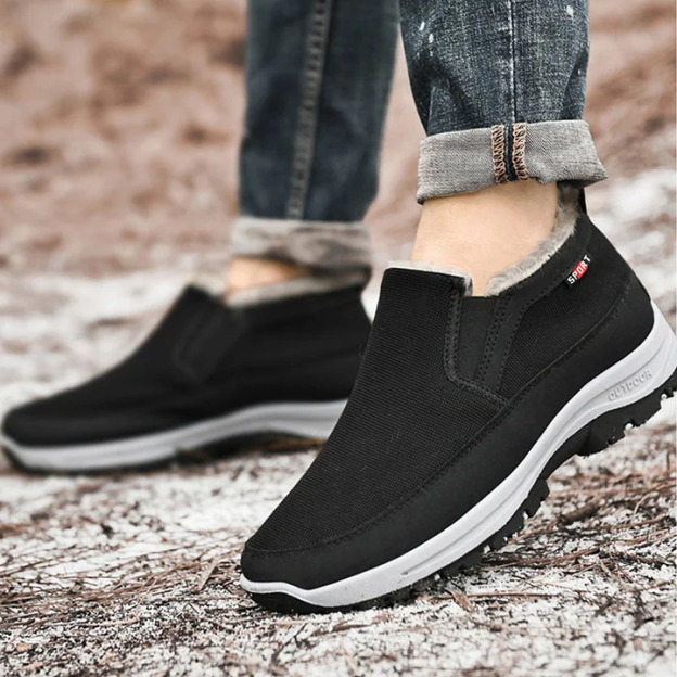 Men's Arch Support Breathable Orthopedic Loafers Lightweight Non-Slip Walking Shoes (Medical Certification)-PLAWLTD