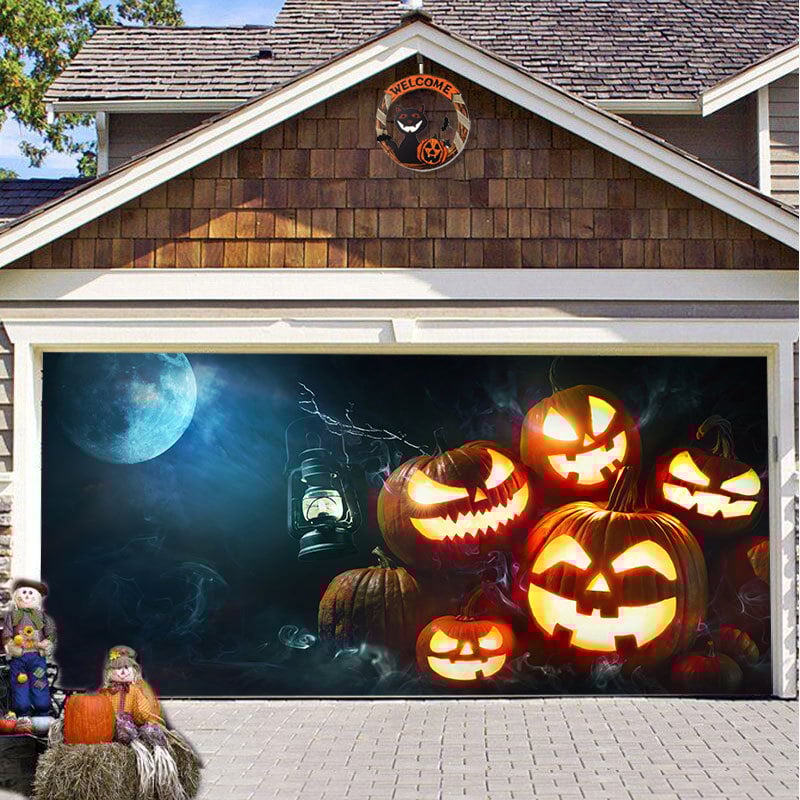🔥Halloween Hot Sale 49% OFF⏰💖Halloween Garage Door Decoration-PLAWLTD